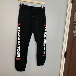 Justin Bieber stadium tour joggers